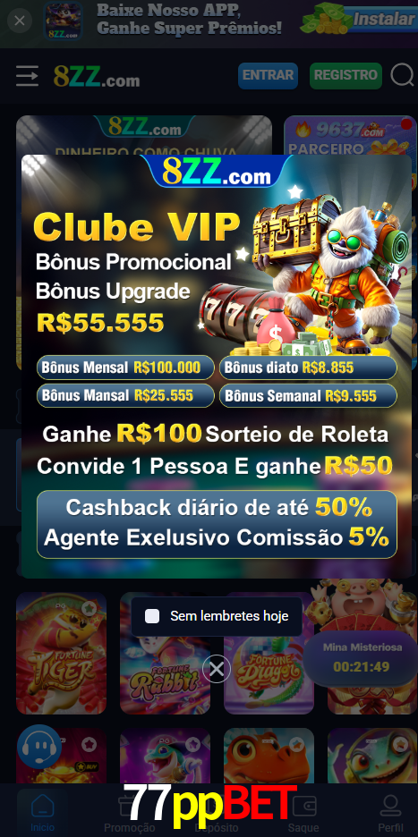 App oficial de cassinos online